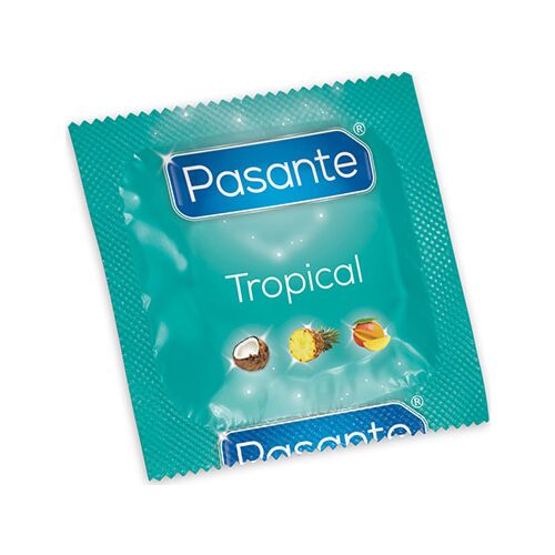 Kondom Pasante Tropical Bag 144 Enheter med smak