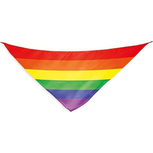 Skjerf PRIDE med LGBT-flagg