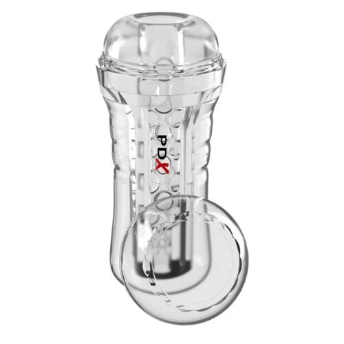 Masturbator PDX ELITE Viewtube Plus med gjennomsiktig design