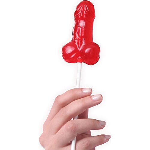 Godteri Lollipop Penis fra SECRETPLAY - Jordbærsmak
