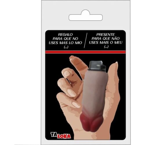 Lighter TALOKA i penisform med artige setninger