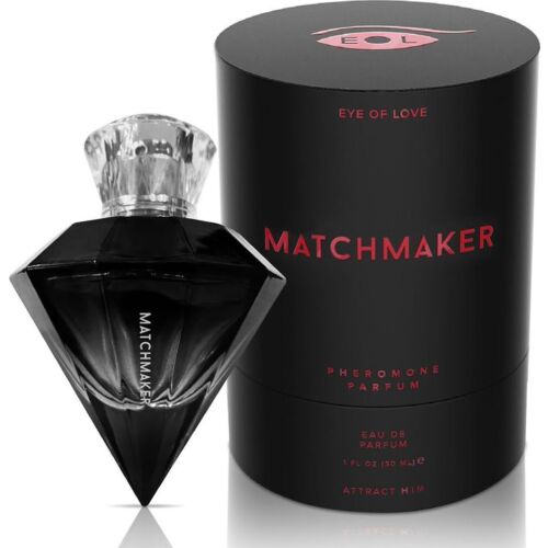 Parfyme med feromoner EYE OF LOVE Matchmaker Black Diamond