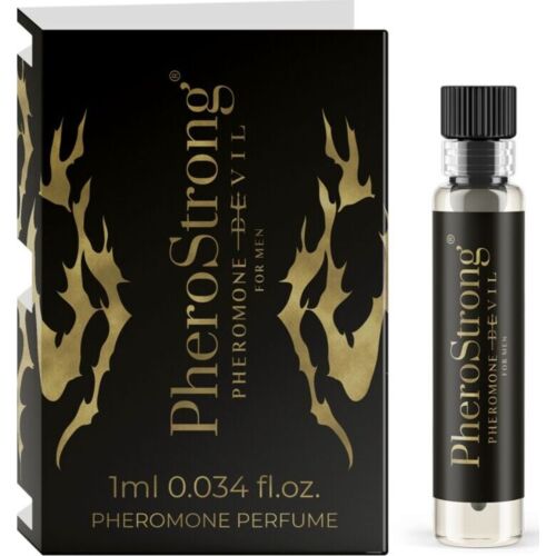Parfyme med feromoner PHEROSTRONG Devil for Men 1 ml