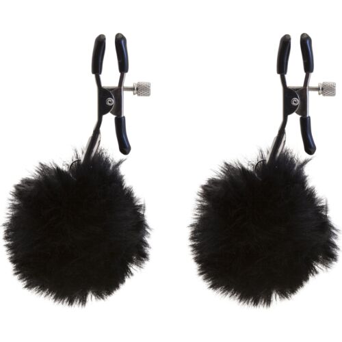 Nippelklemmer S Pleasures Nipple Clams med pomponer