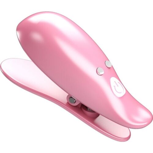 Pezonklips Vibrator PRETTY LOVE LEAF med 10 vibras