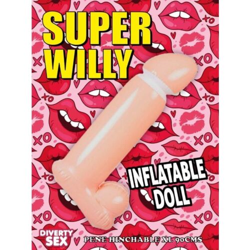 Hinchbar Penis Diablo Picante 100 cm til fest