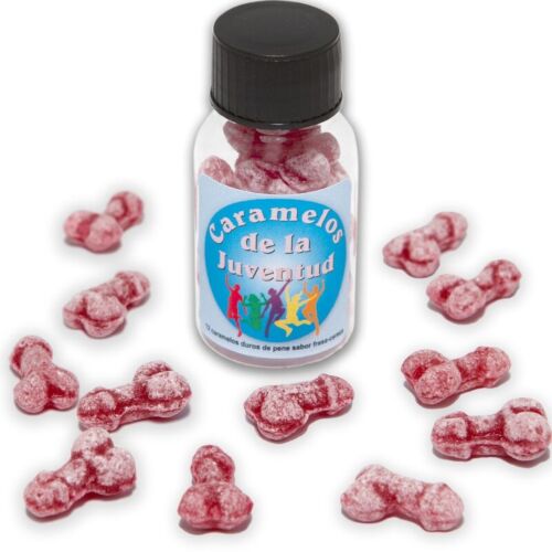 Søtsaker Diablo Picante Penisformet Strawberry/Cherry