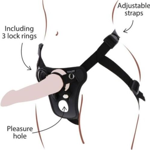 Arnés GET REAL Strap-On Pleasure Harness