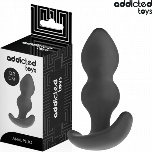 Anal Plug Addicted Toys S 10.3 cm med kontrollert fylde