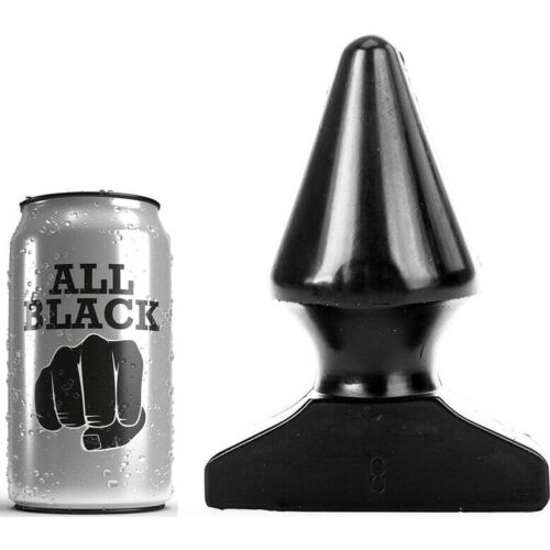 Analplugg ALL BLACK 17 CM med konisk form