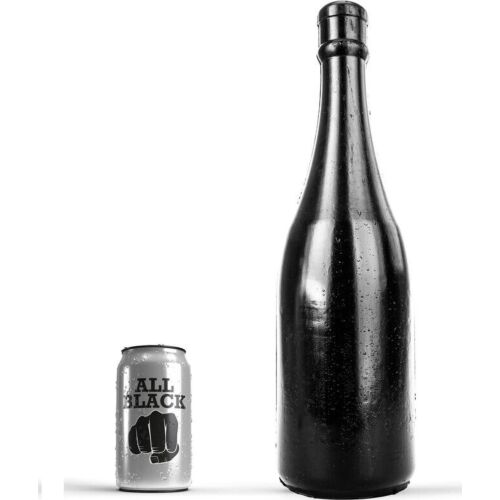 Buttplug ALL BLACK - BOTTLE med 39,5 cm lengde