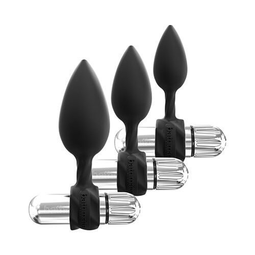 BDSM Anal Plug Bathmate Anal Training Plugs VIBE med vibrasjon