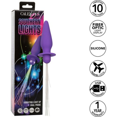 Analplugg CALEXOTICS Southern Lights med lys
