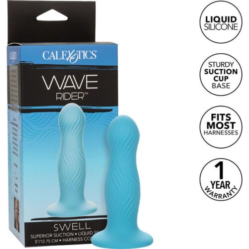 Anal Plug CALEXOTICS Wave Rider Swell med bølgete tekstur