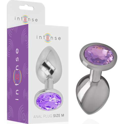 Anal Plug INTENSE M med diamantdetaljer