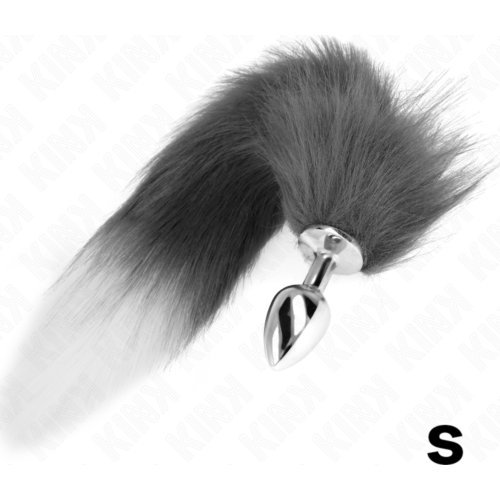 Anal Plug KINK PLEASURE PLUGS Størrelse S med Hale