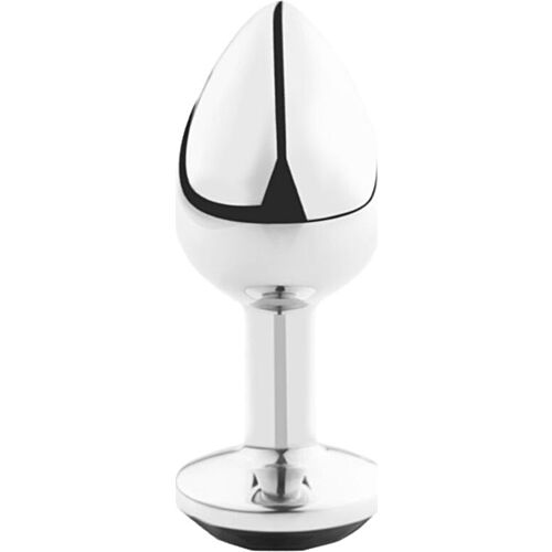 Anal Plug SECRETPLAY TOYS Black M med diamantbase