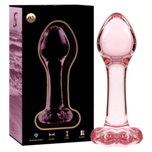 Analplugg Plug Nebula Series Modell 2 - Elegant design i glass