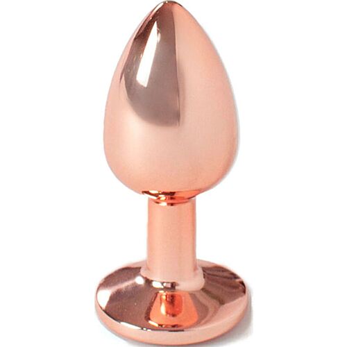 Anal Plug SECRETPLAY METAL ROSE GOLD SMALL SIZE