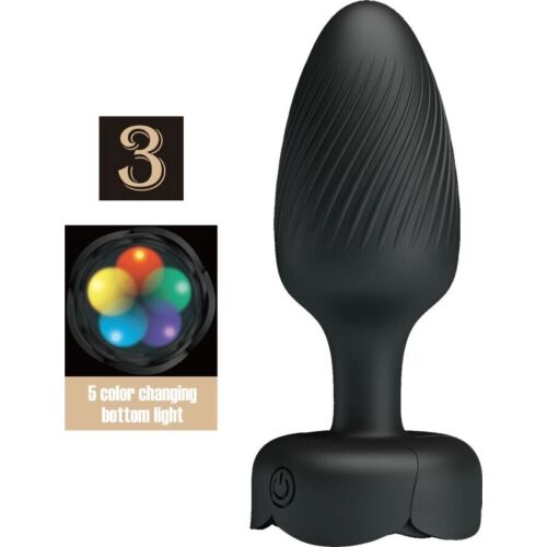 Anal Plug PRETTY LOVE OSBORN med LED lys
