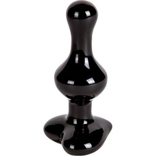 Plug S Pleasures Crystal STELLA med hjerteformet base