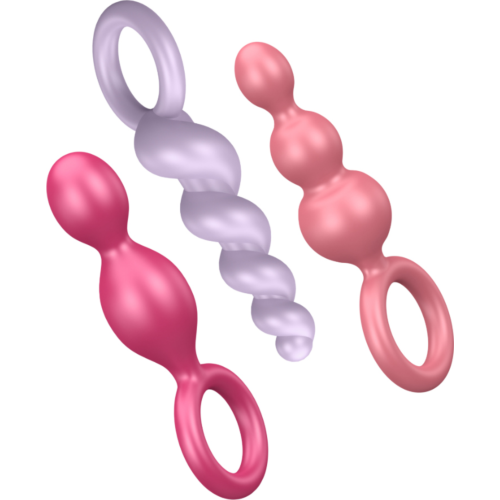 Plug anal Satisfyer Plugs Set med 3 størrelser