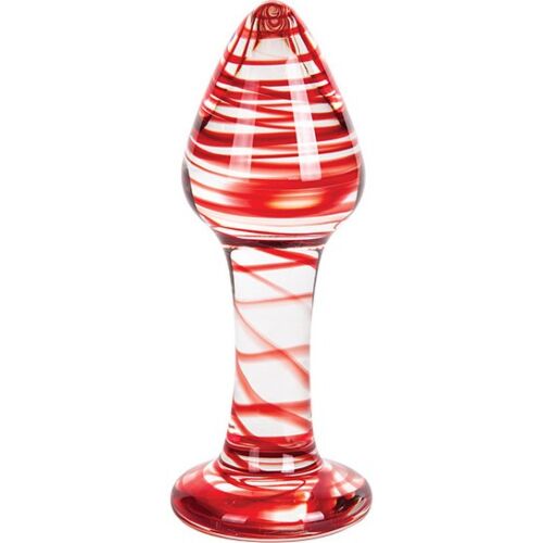 Plug S Pleasures Crystal MARS med spiraldesign