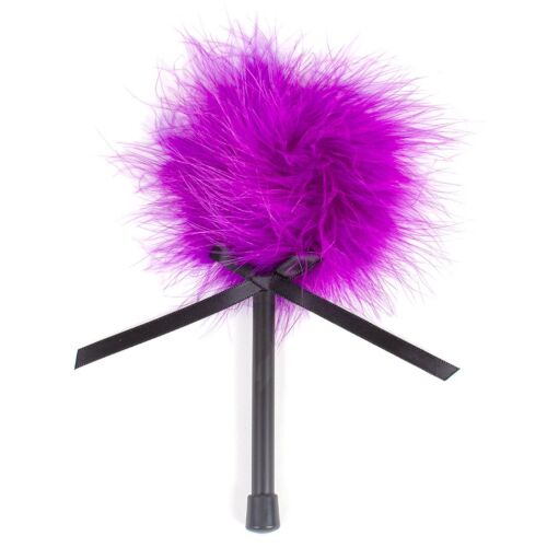 Bondage SECRETPLAY PINK PURPLE MARABOU DUSTER for sensuell lek