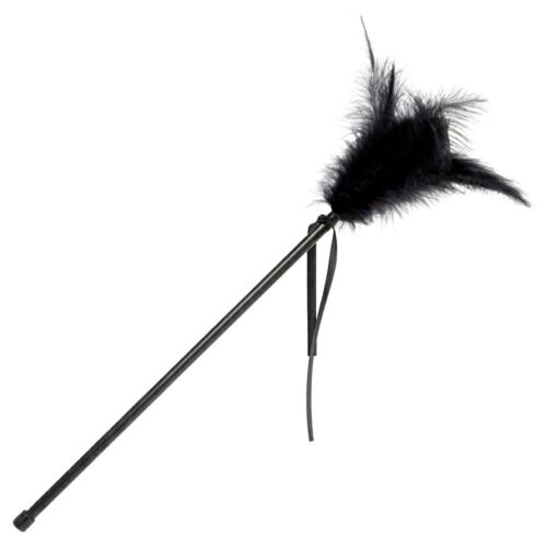 Bondage SECRETPLAY Black Feathers 40 cm