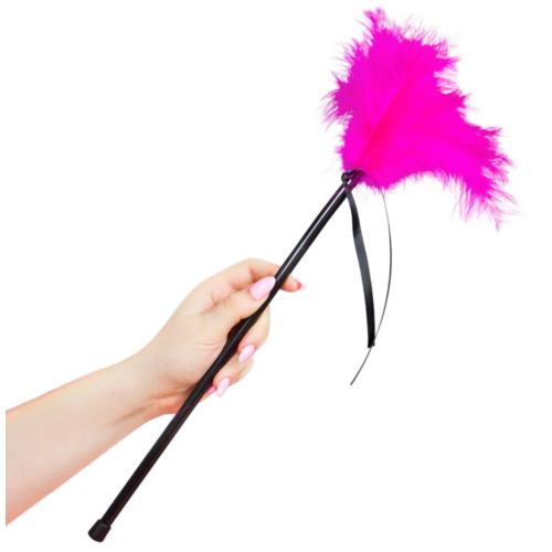 Bondage SECRETPLAY PINK FEATHERS 40 CM