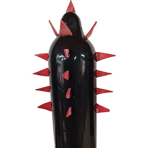 Morsomme Kondomer CONDOMERIE Black Cactus XL
