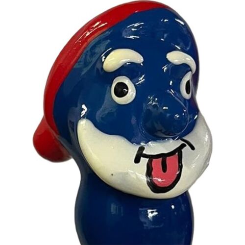 Morsomme kondomer CONDOMERIE Blue Grandpa håndmalte