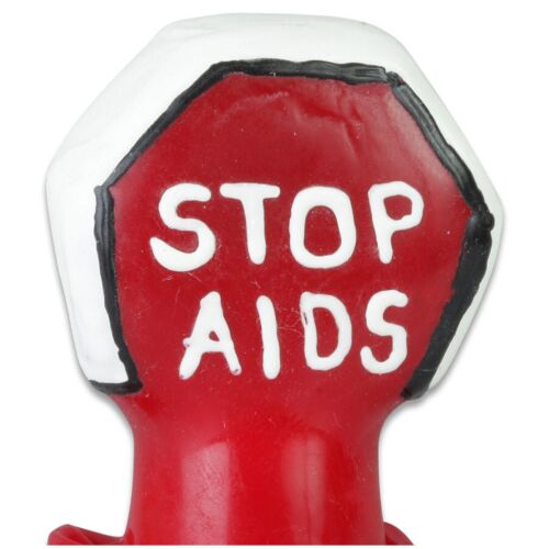 Morsomme Kondomer CONDOMERIE Stopp AIDS Håndmalte