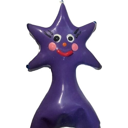 Morsomme Kondomer CONDOMERIE Happy Star XL Håndmalte