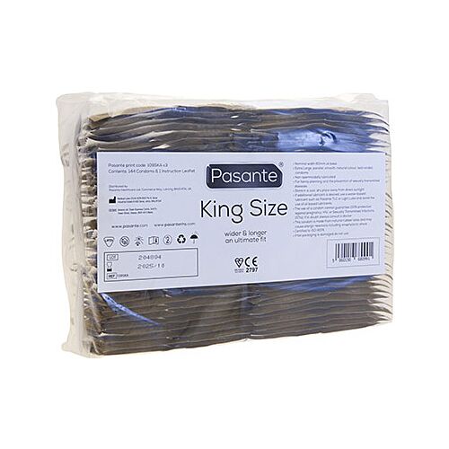 Kondom Pasante King Size 144 Enheter