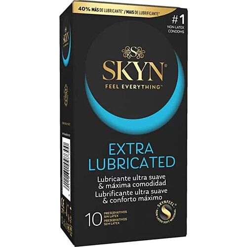 Kondom SKYN Extra Lubricert 10 enheter