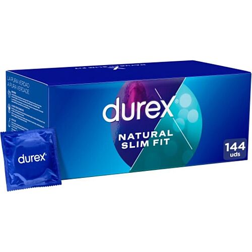 Kondom DUREX Natural Slim Fit 144 enheter
