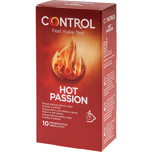 Preservativ Control Hot Passion med varmende effekt