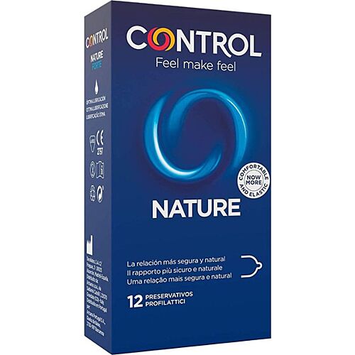 Kondom CONTROL 12 enheter - Naturlig latex