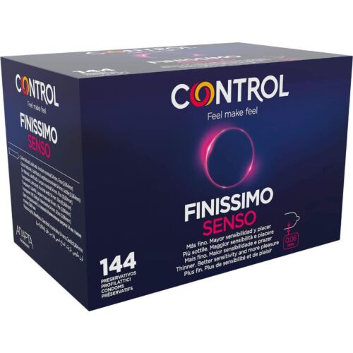 Control Kondomer Finissimo Senso 144 Pakke