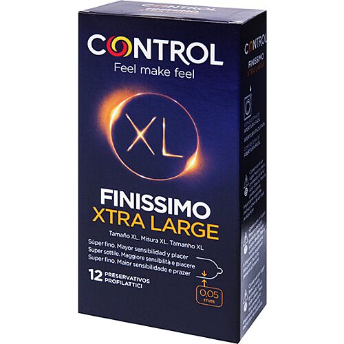 Kondom Control Finissimo XL 12 enheter