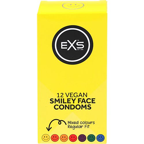 Kondom Exs Smiley 12's 54 mm bredde
