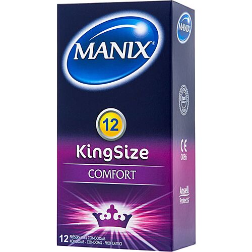 Preservativ Manix Box King Size 12 Uds