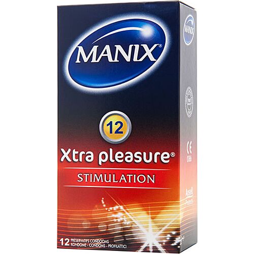 Kondom Manix Box Xtra Pleasure 12 Uker
