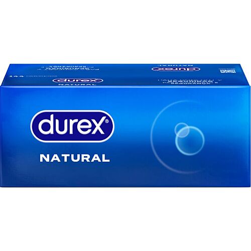 Kondom DUREX NATURAL 144 enheter med anatomisk form