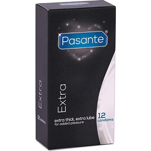 Kondom Pasante Extra Tykk 12 Enheter