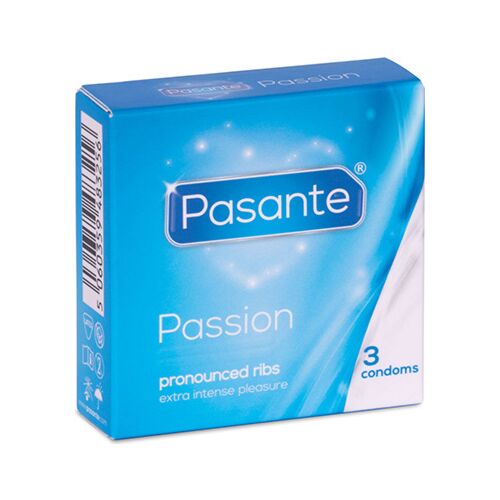 Preservativ Pasante Dotted med ribbet tekstur