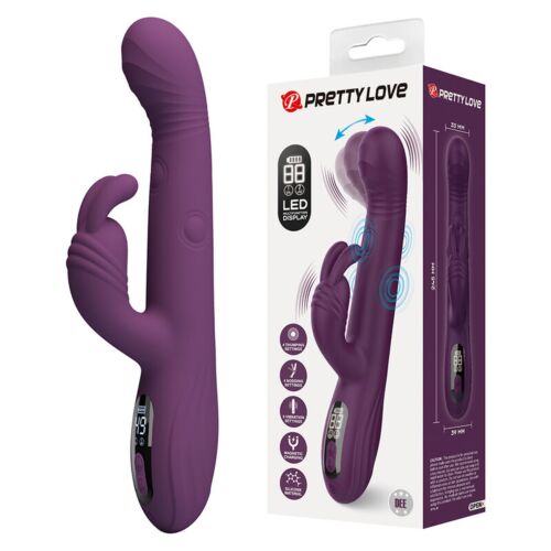 Vibrátor HIGH TECH DEE MULTIFUNCTION RABBIT OSCILLATING