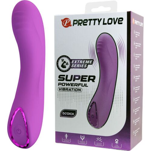 G-punkt Vibrator Pretty Love DJ Dick med 10 moduser