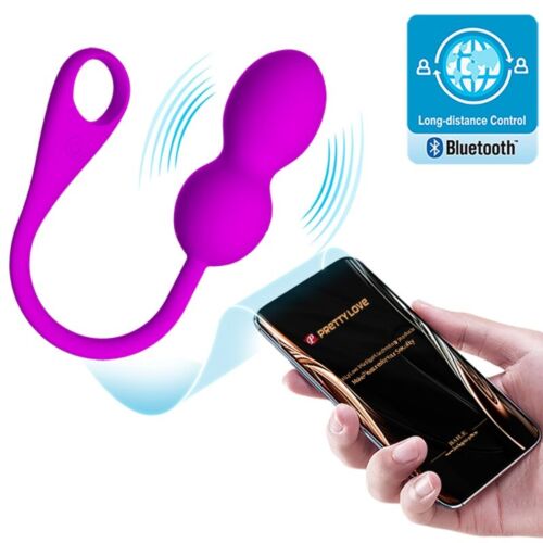 Kegelball Pretty Love Elvira med app-kontroll og 12 moduser